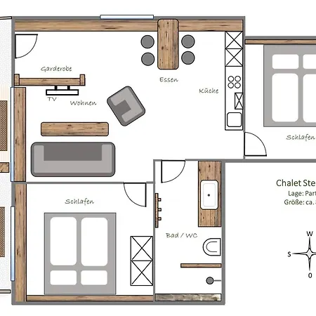 Appartement Dorfchalet - Mit Koenigscard